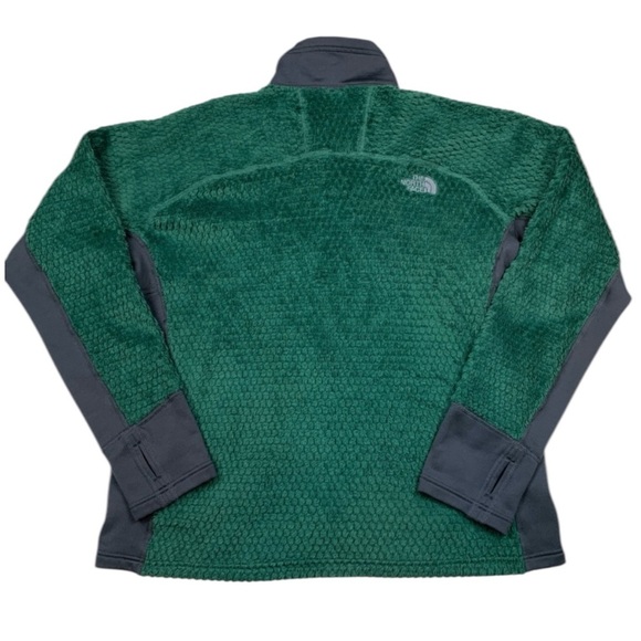 THE NORTH FACE Malbec Grizzly Pack Polartek Fleece Full Zip Jacket in Green XL - Picture 3 of 14